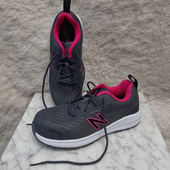 New Balance Women's WIDE Logic Comp Toe EH Puncture & Slip Resist Work Shoe - Picture 1 of 7